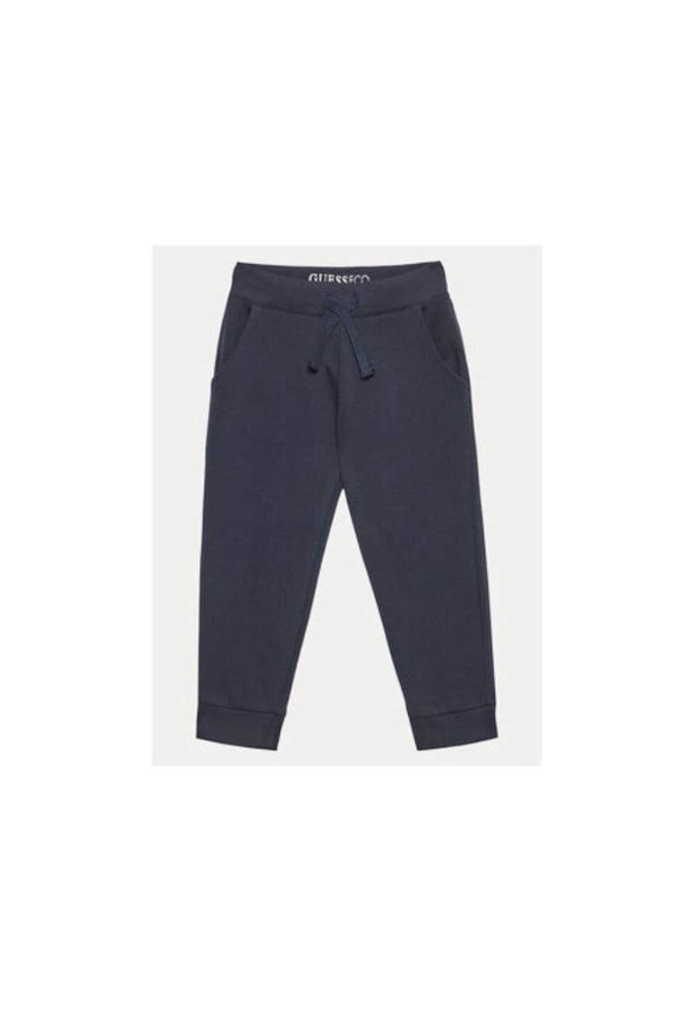 Pantaloni de trening cu logo aplicat -