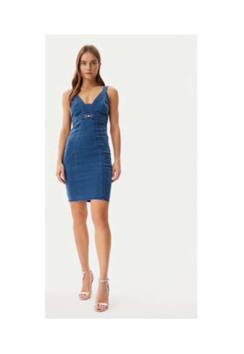 Rochie din denim scurta