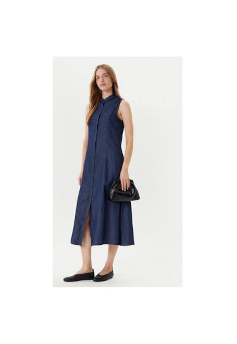 Rochie dama  44KCDV0BH - Bumbac - Bleumarin
