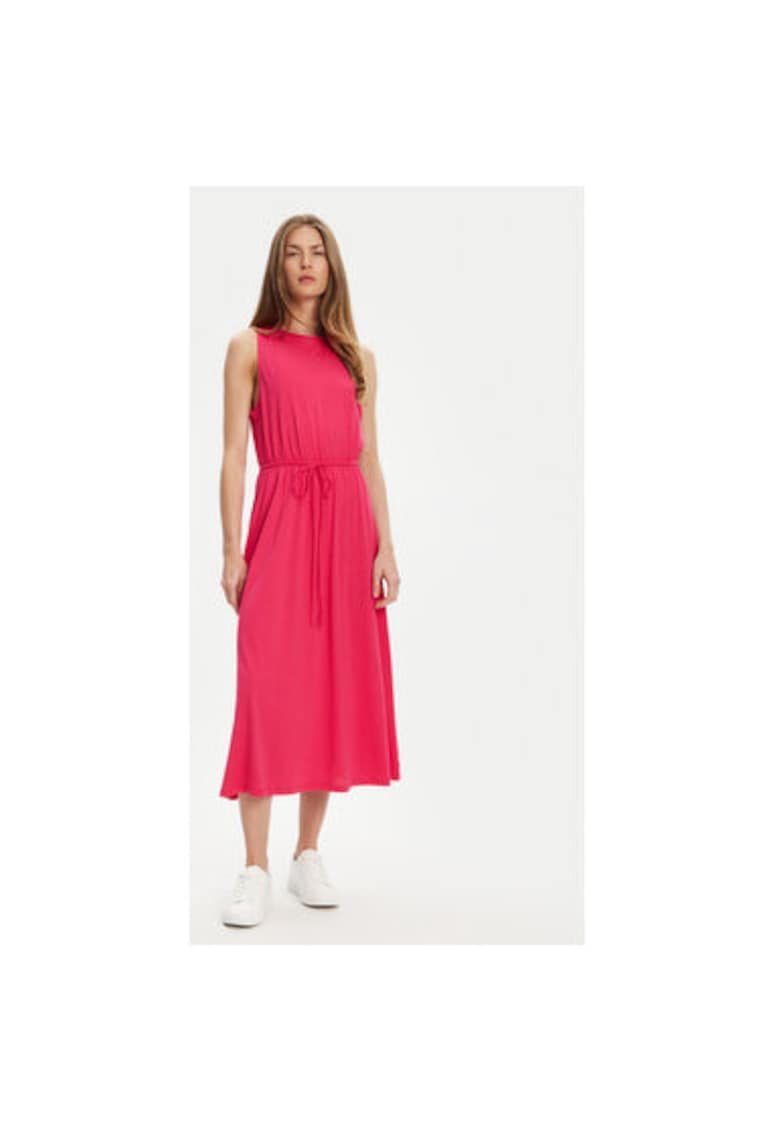 Rochie cu decupaj pe partea din spate - Roz