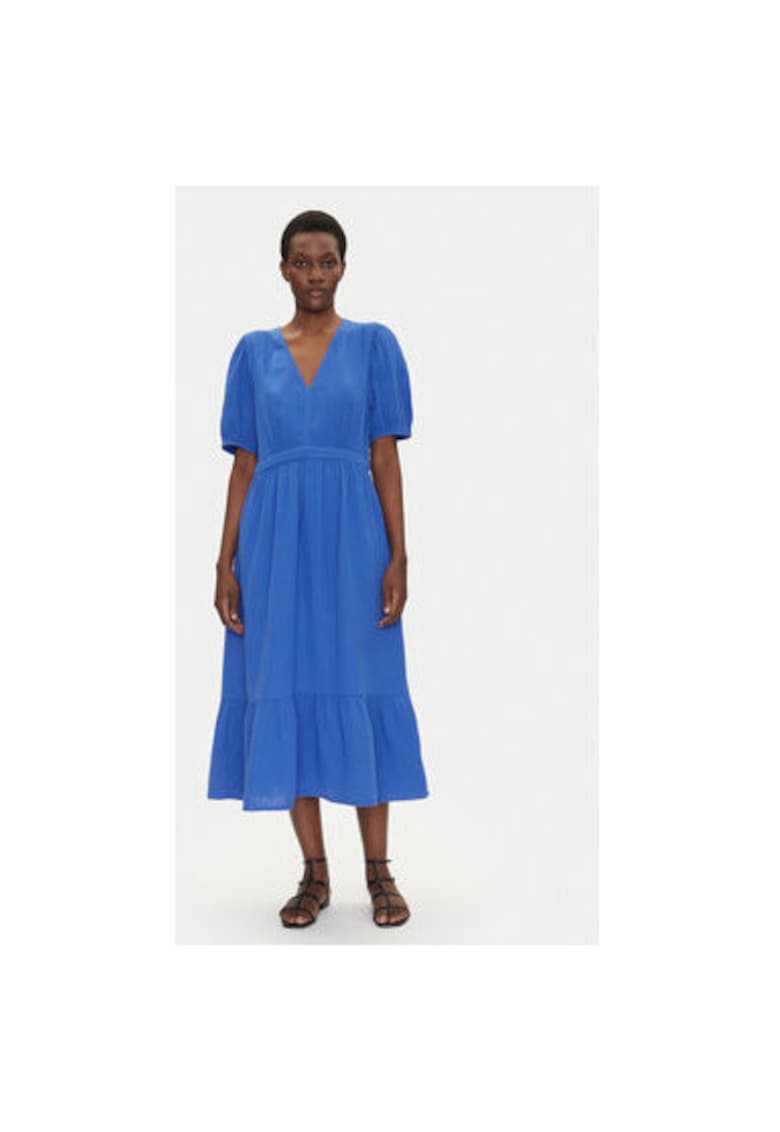 Rochie dama  717787-00 - Bumbac - Albastru