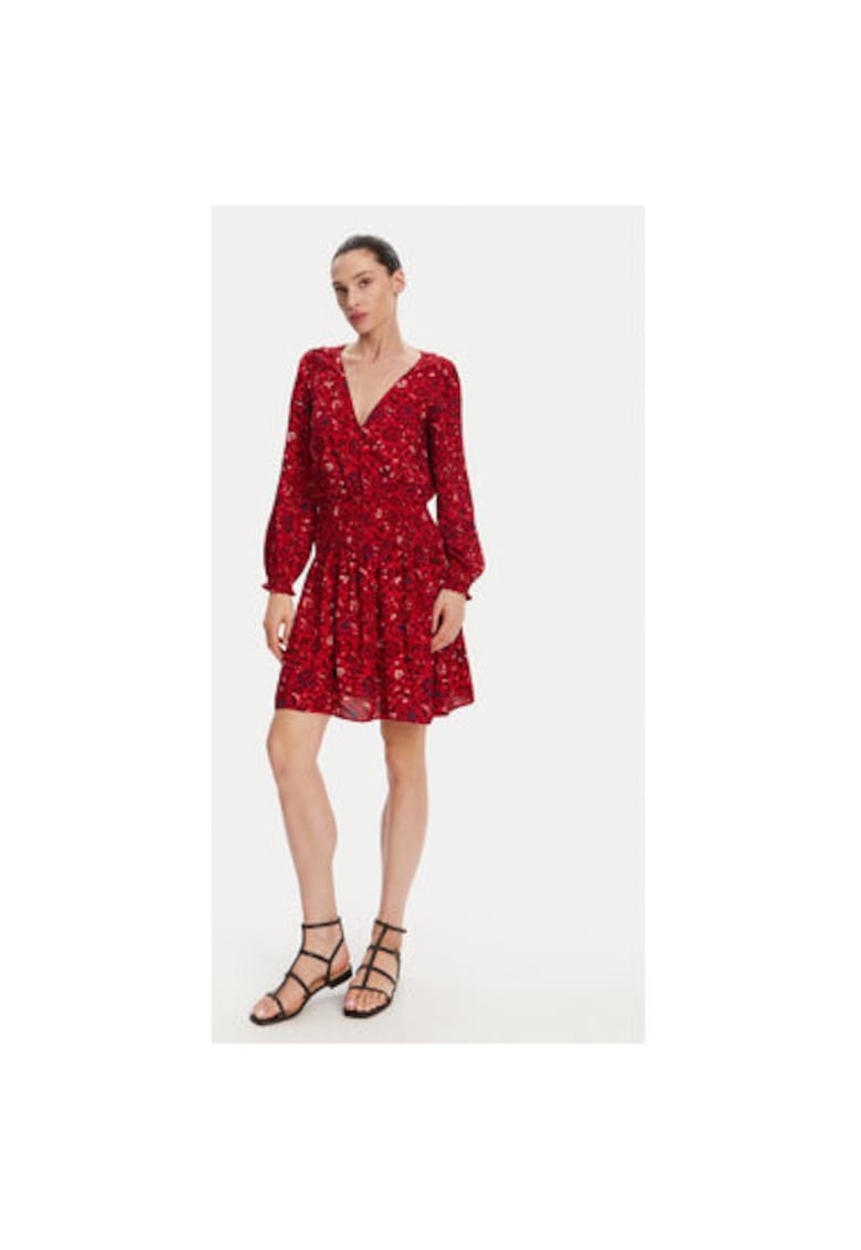 Rochie dama  PL953669 - Viscoza - Rosu