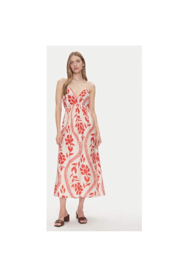 Rochie de vara dama  Rosu - Rosu