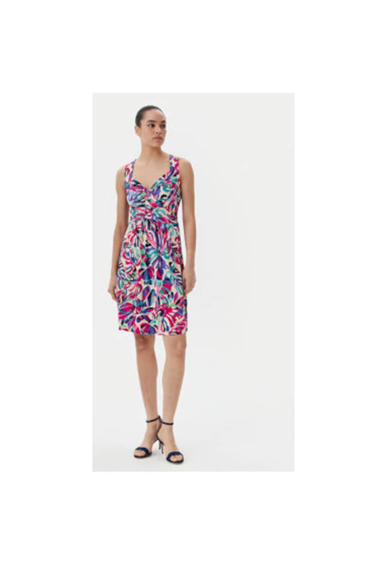 Rochie de vara dama  251-RCOLO - Poliester/Elastan - Multicolor