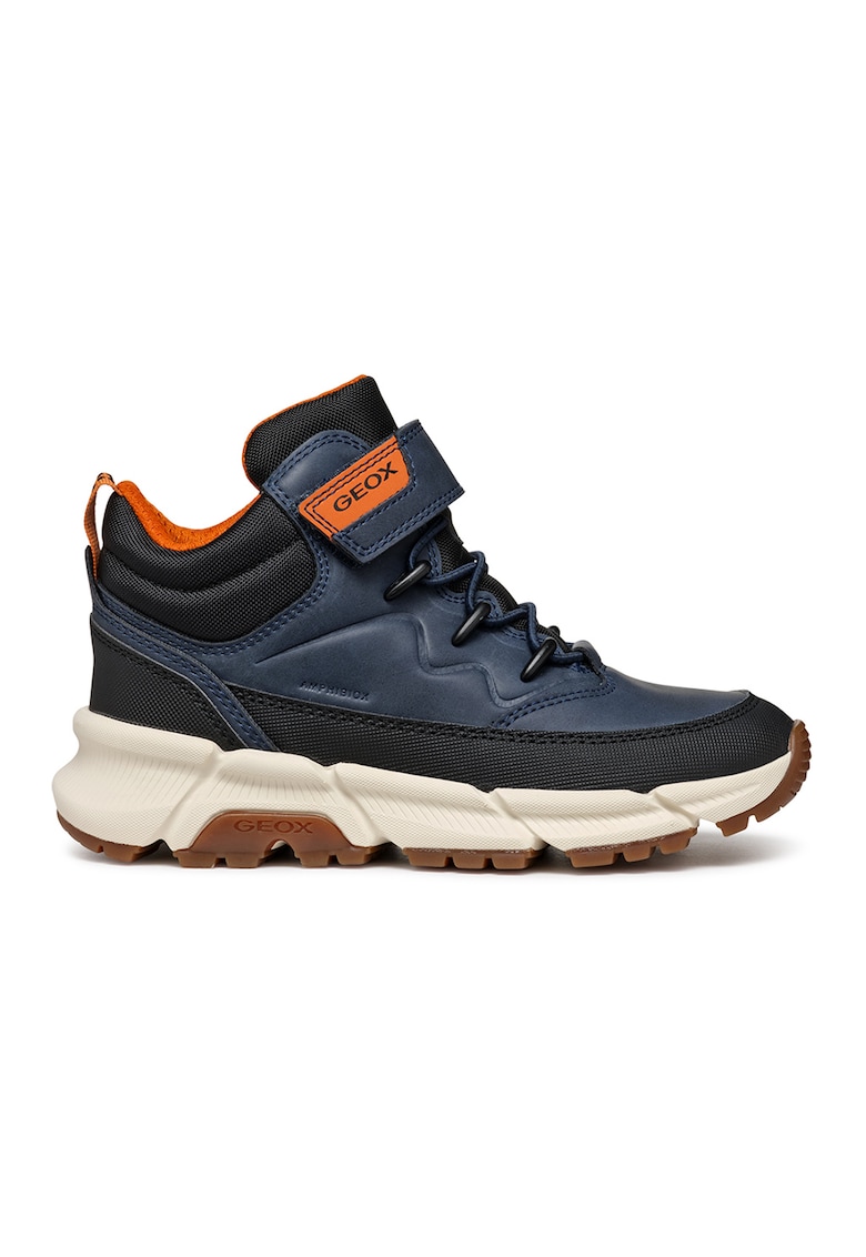 Ghete impermeabile cu inchidere velcro - Negru stins/Bleumarin