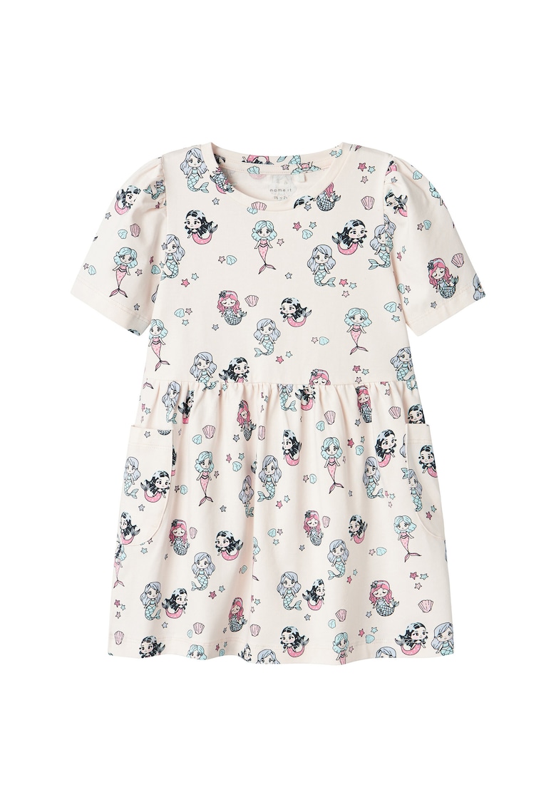 Rochie fete  13238062 - Bumbac/Elastan -Roz - Roz