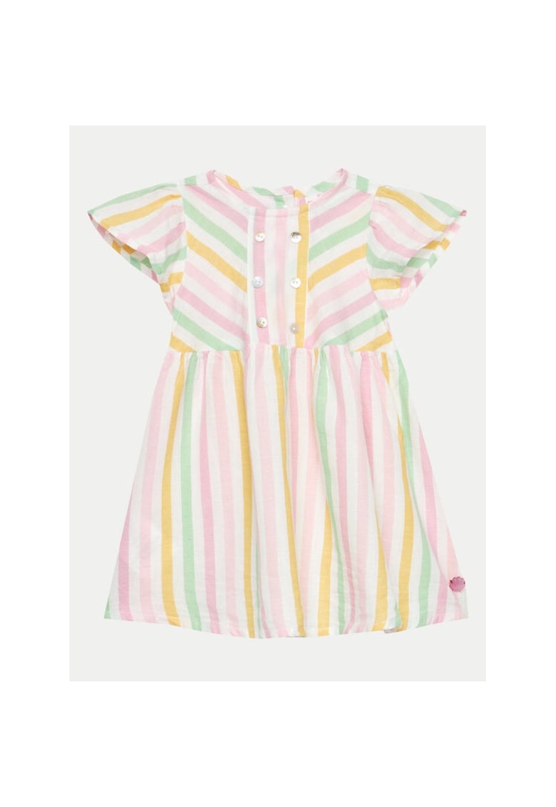 Rochie fete -  050114 - Multicolor - Bumbac - Multicolor