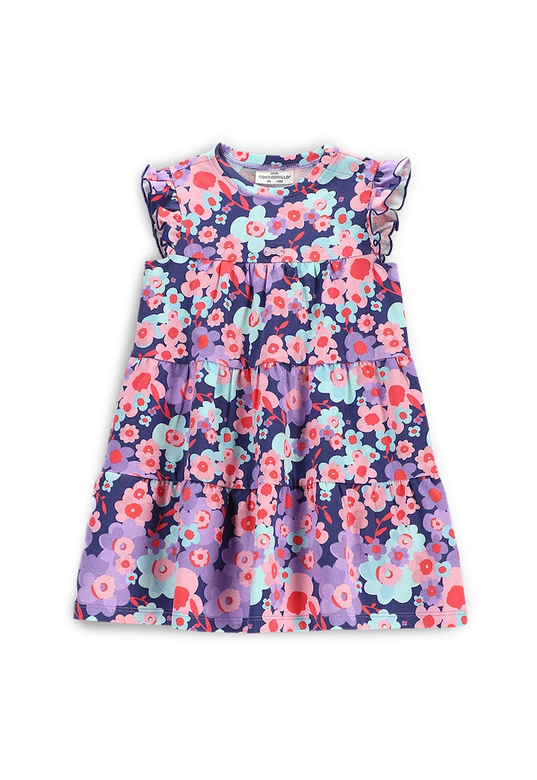 Rochie de vara fete  WC5129201HGN - Bumbac/Elastan - Multicolor - Multicolor