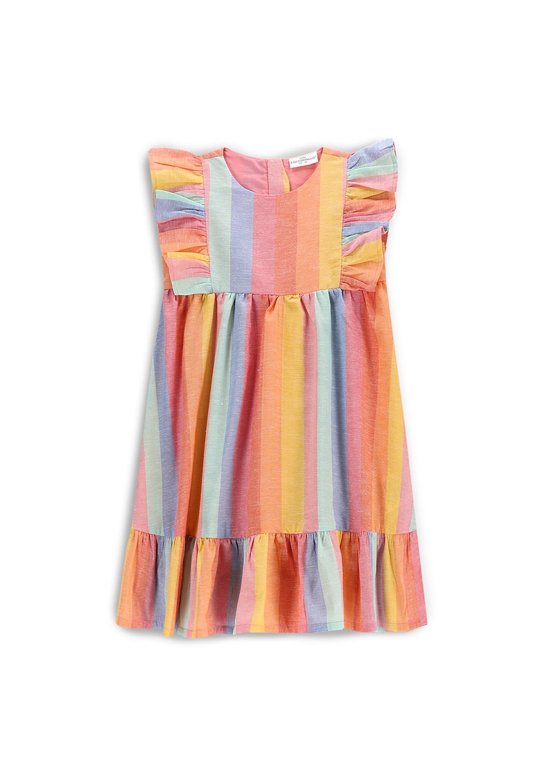 Rochie de vara fete  WC5128201TGK - Bumbac -Multicolor - Multicolor