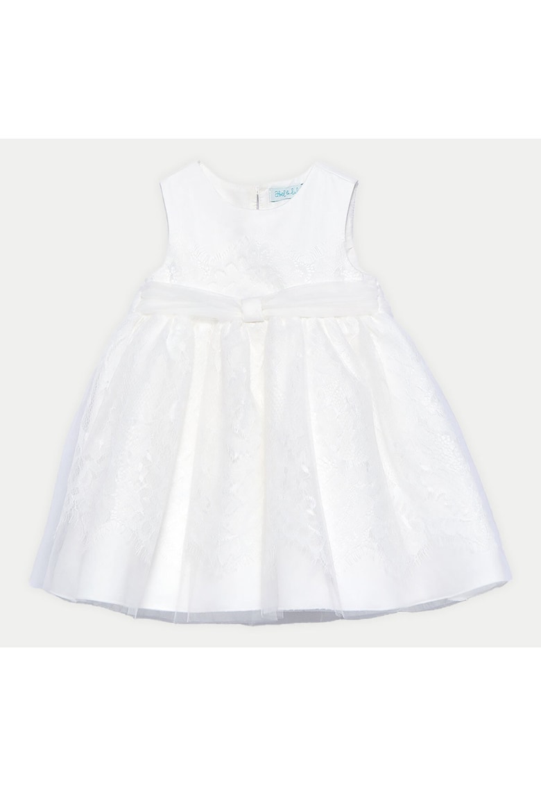 Rochie fete Abel Lula - 5003 - Poliamida/Poliester - Alb