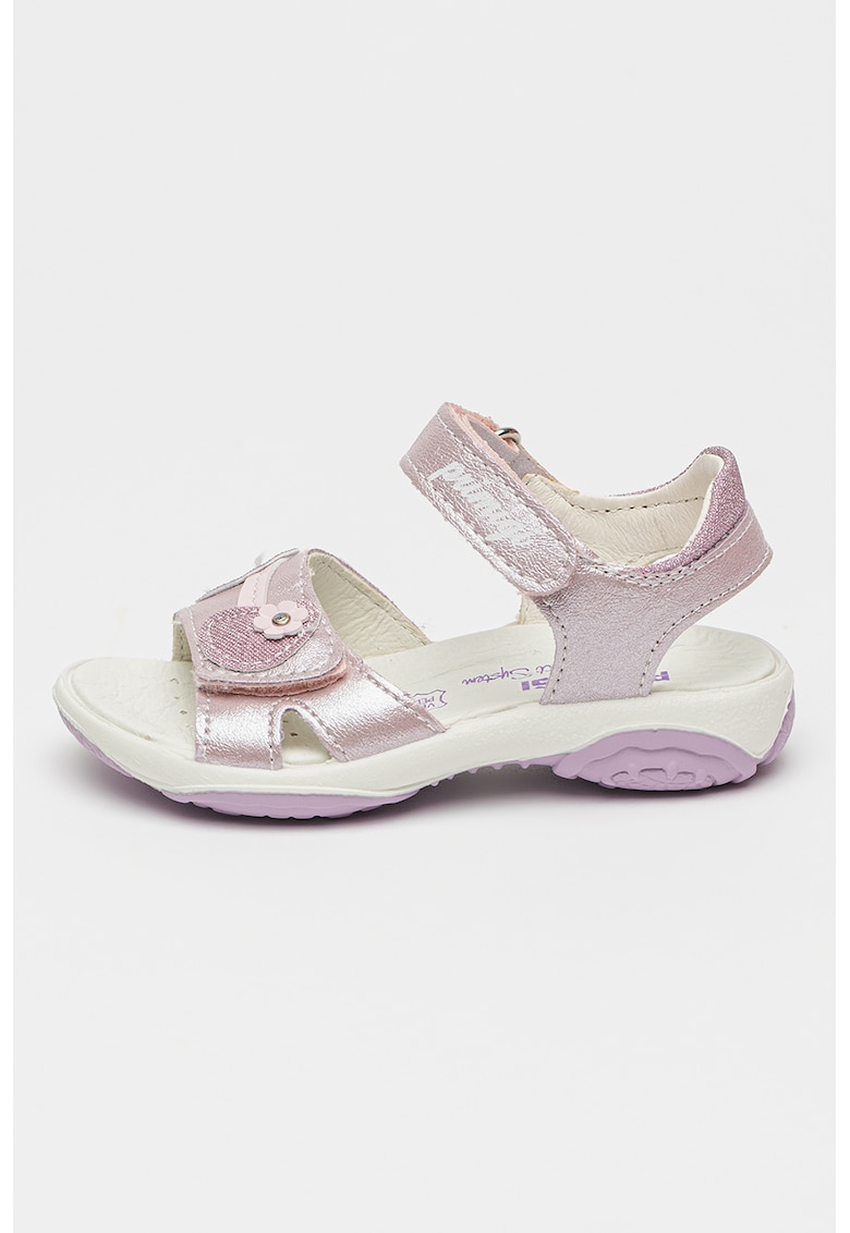 Sandale cu velcro - Lila