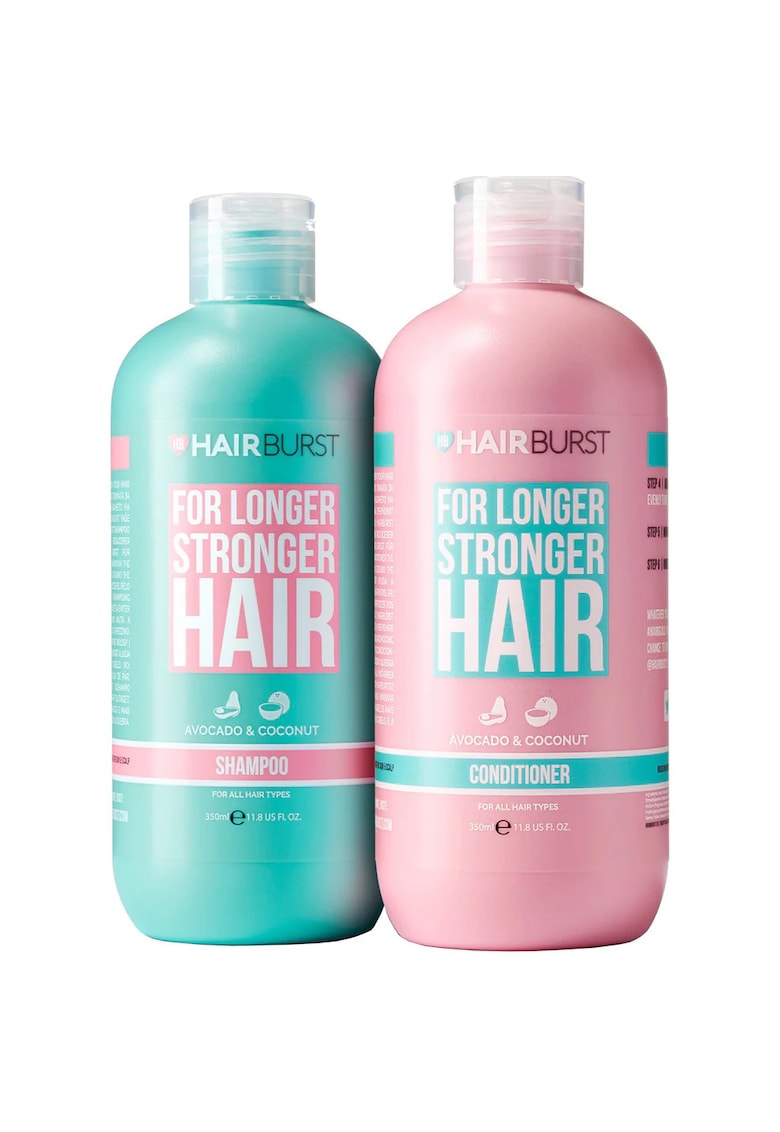 Set Sampon & Balsam pentru Fortifierea si Accelerarea Cresterii Parului -  350 ml x 2
