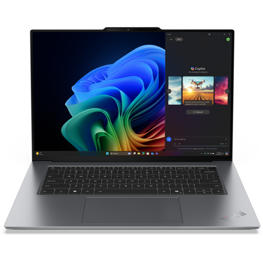 Laptop 21Q60023RI ThinkPad X9-15 G1 Copilot+ PC 2.8K 15.3 inch Intel Core Ultra 7 258V 32GB 1TB PCIe Windows 11 Pro Grey