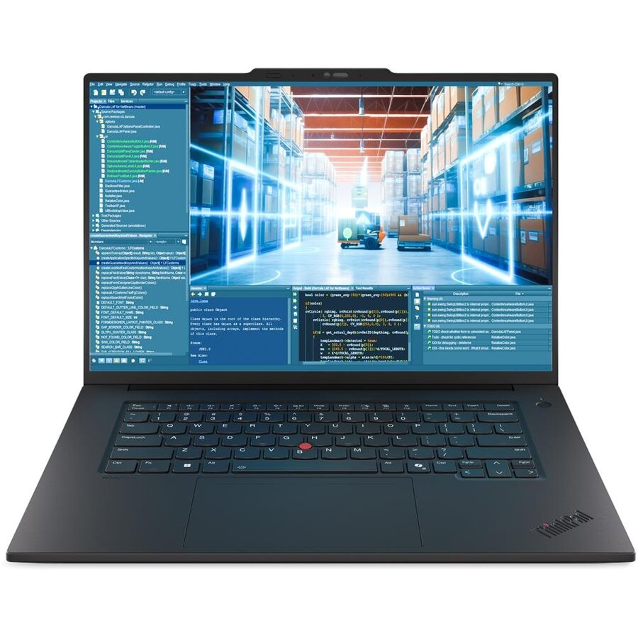 Laptop ThinkPad P1 G8 WUXGA 16 inch Intel Core Ultra 7 265H 64GB 1TB SSD RTX Pro 1000 Windows 11 Pro Black