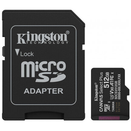 Oferte la Card microSDXC Canvas Select Plus Android A1 512Gb Clasa 10 / UHS-1 U3 Cu Adaptor SDCS3/512GB