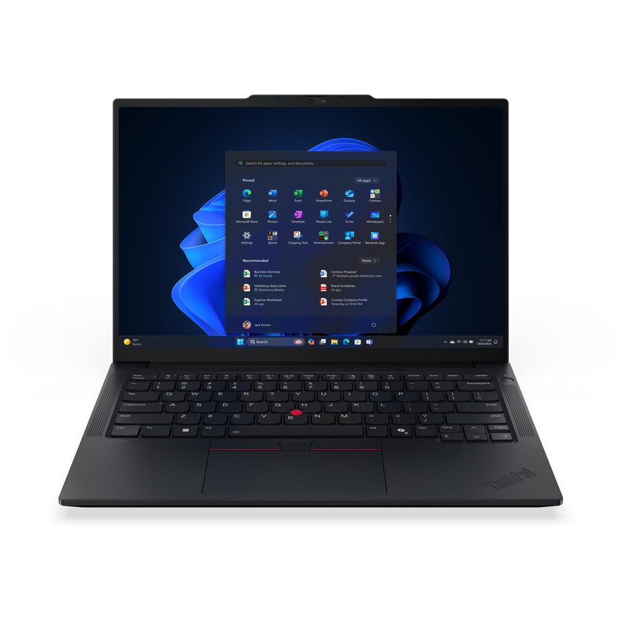 Laptop ThinkPad E14 G7 2.8K 14 inch Intel Core Ultra 5 135H 16GB 512GB SSD Free Dos Black
