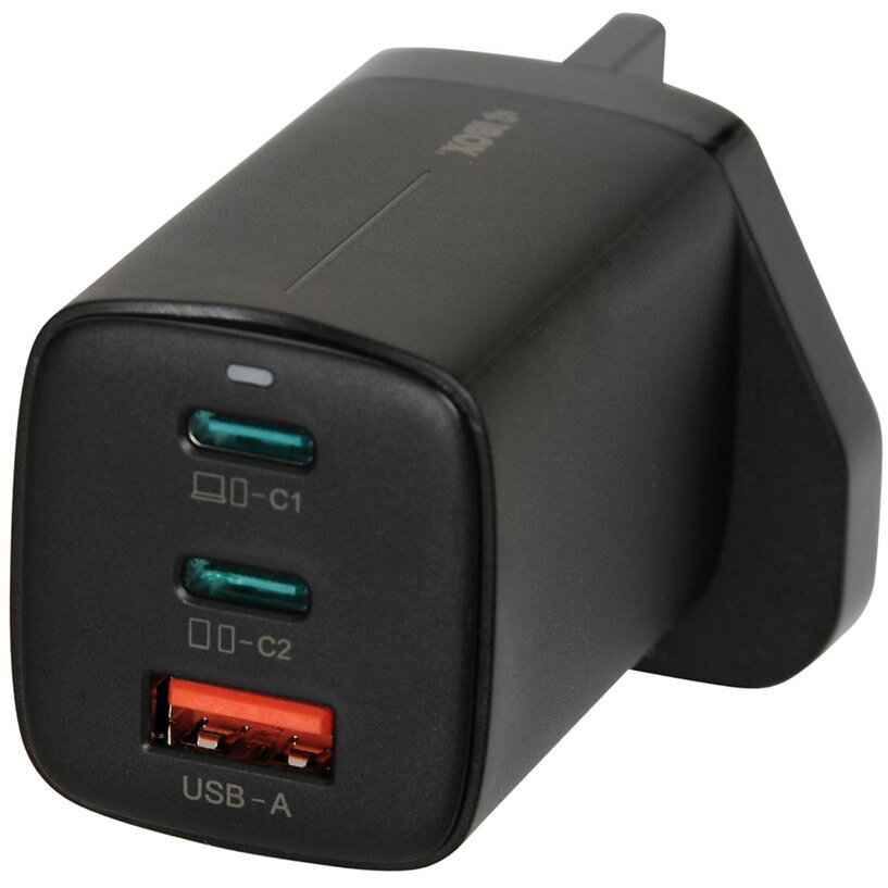 Incarcator C-65 GaN 65W UK Plug Negru