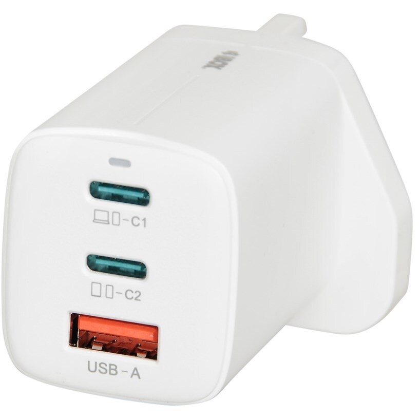 Incarcator iBOX C-65 GaN 65W UK Alb