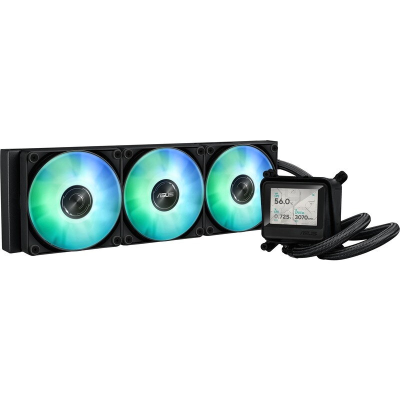 Cooler Procesor MAX GAMING LC 360 ARGB LCD Black