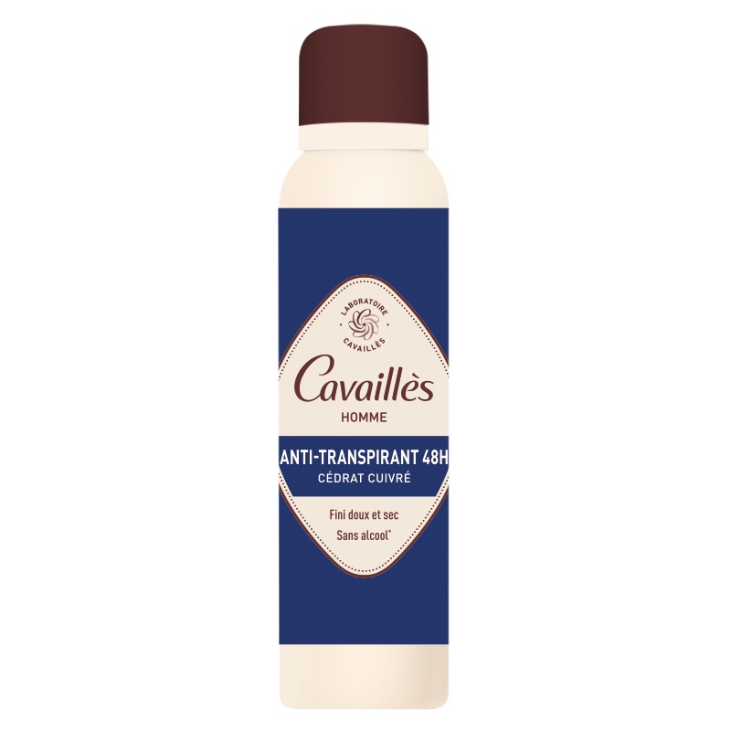Antiperspirant spray barbati 48H, Roge Cavailles, 150 ml