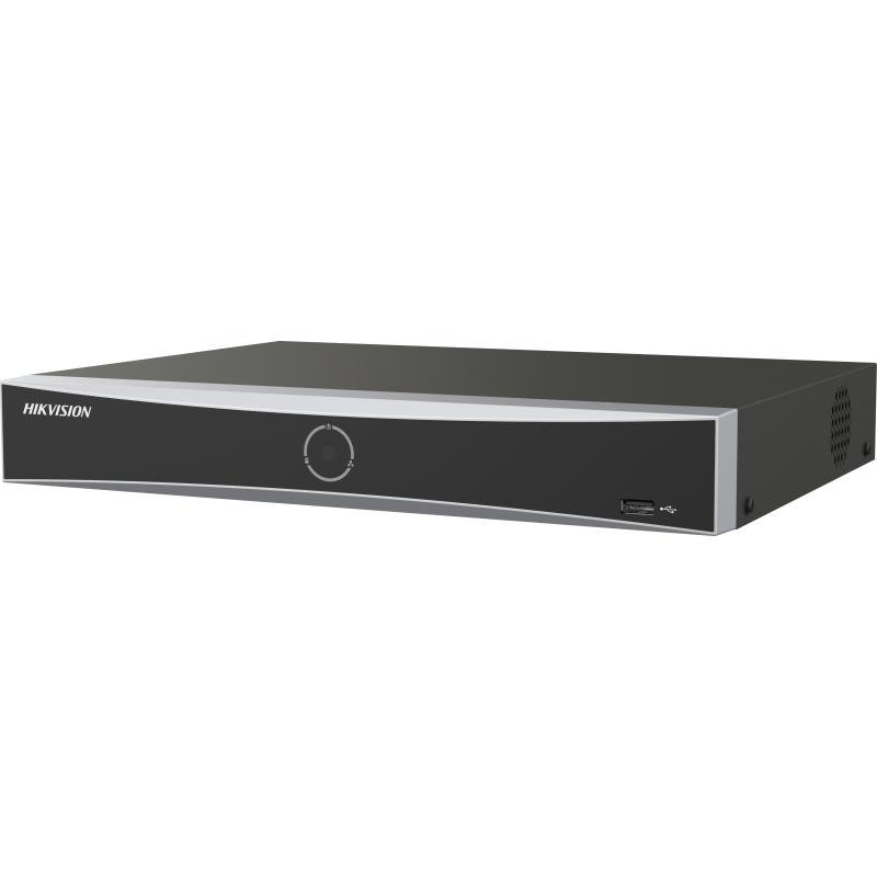 NVR rackabil 8 canale Hikvision AcuSeek DS-7608NXI-K1/VPRO, 12 MP, HDMI/VGA/USB, recunoastere faciala