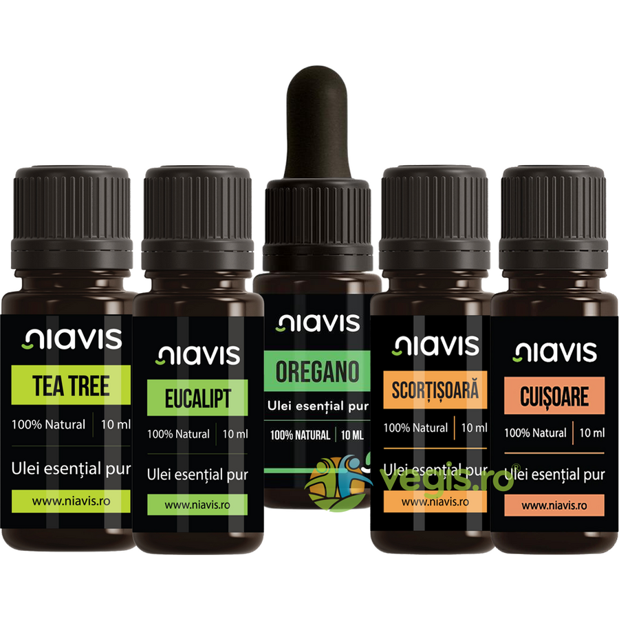 Pachet Uleiuri Esentiale Natural Defense si Aer Purificat