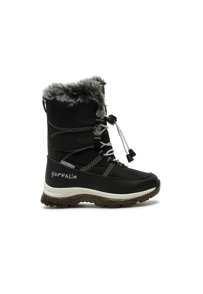 Cizme de zapada 241852 A054 S Negru -  Piele ecologica