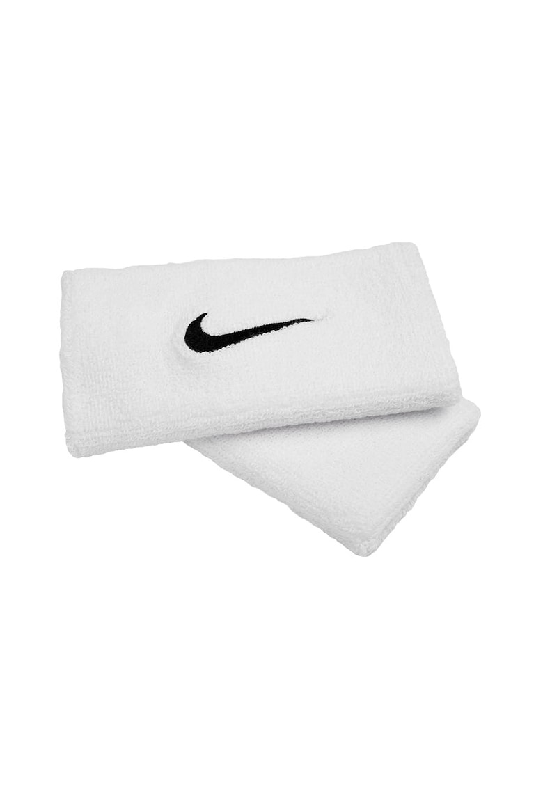 Set 2 bandane sport barbati -  Bumbac/Poliester - Alb/Negru