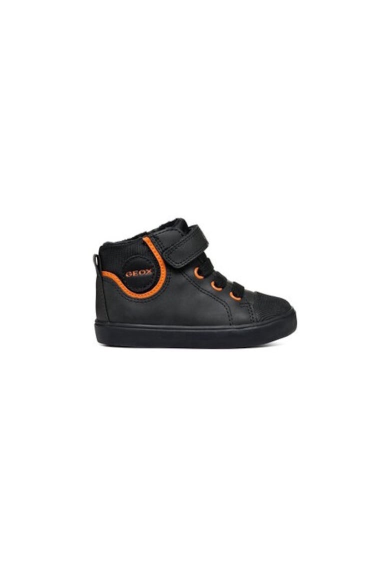 Ghete baieti  303947804 - Piele ecologica - Negru - Negru