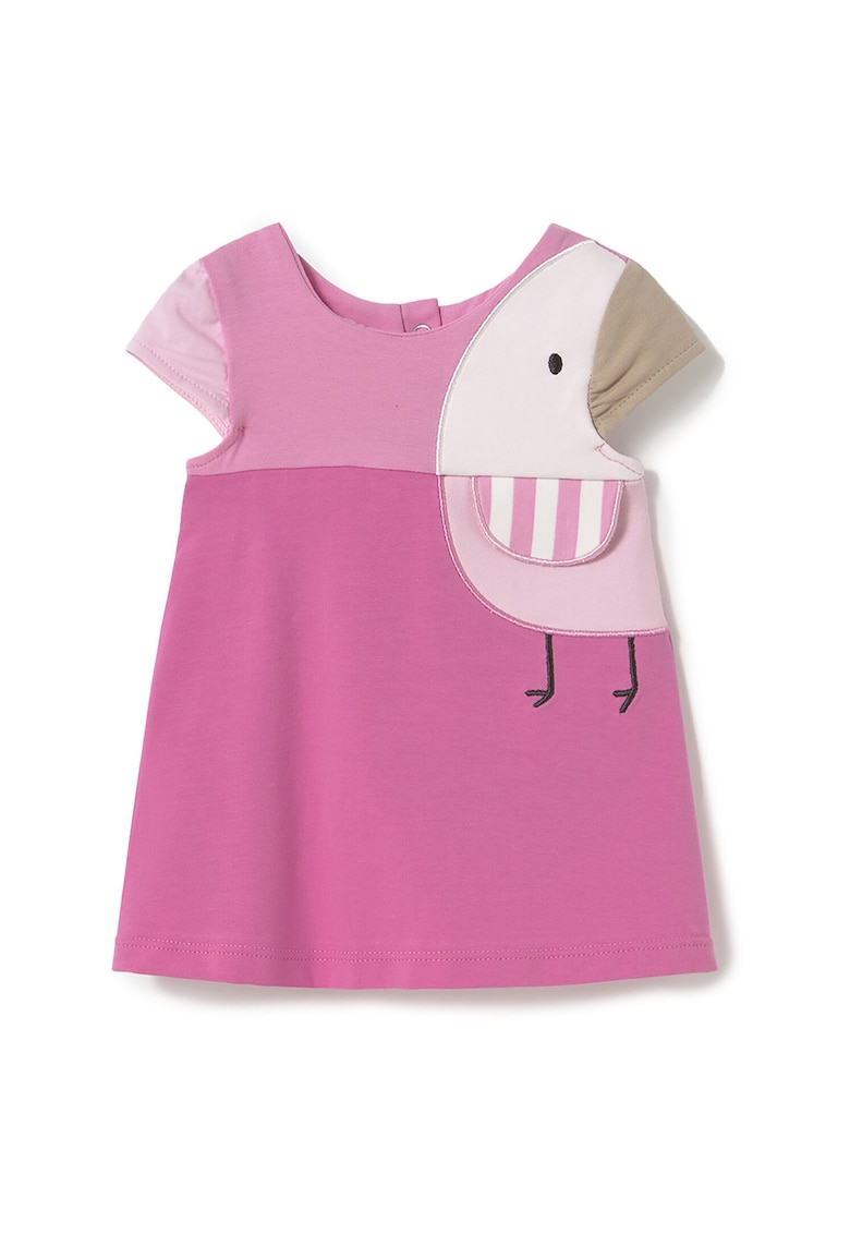 Rochie fete  1872 - Bumbac/Elastan - Roz - Roz