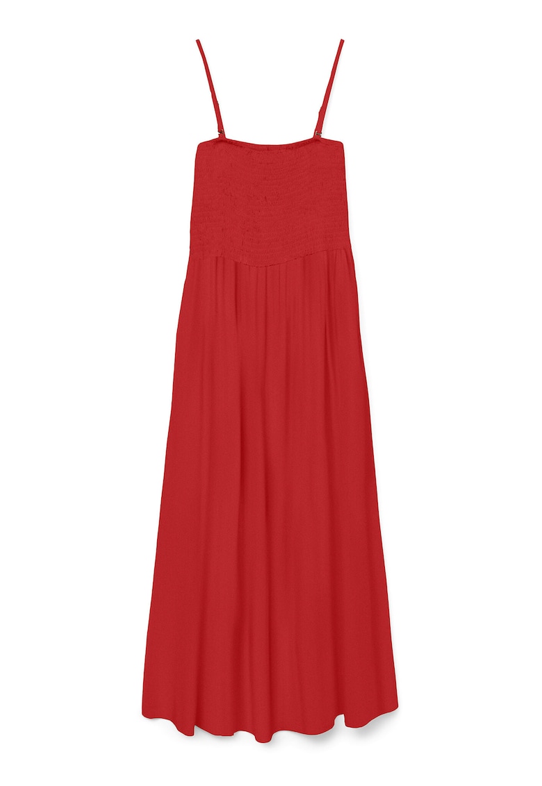 Rochie de vara dama  10328766 - Viscoza - Rosu