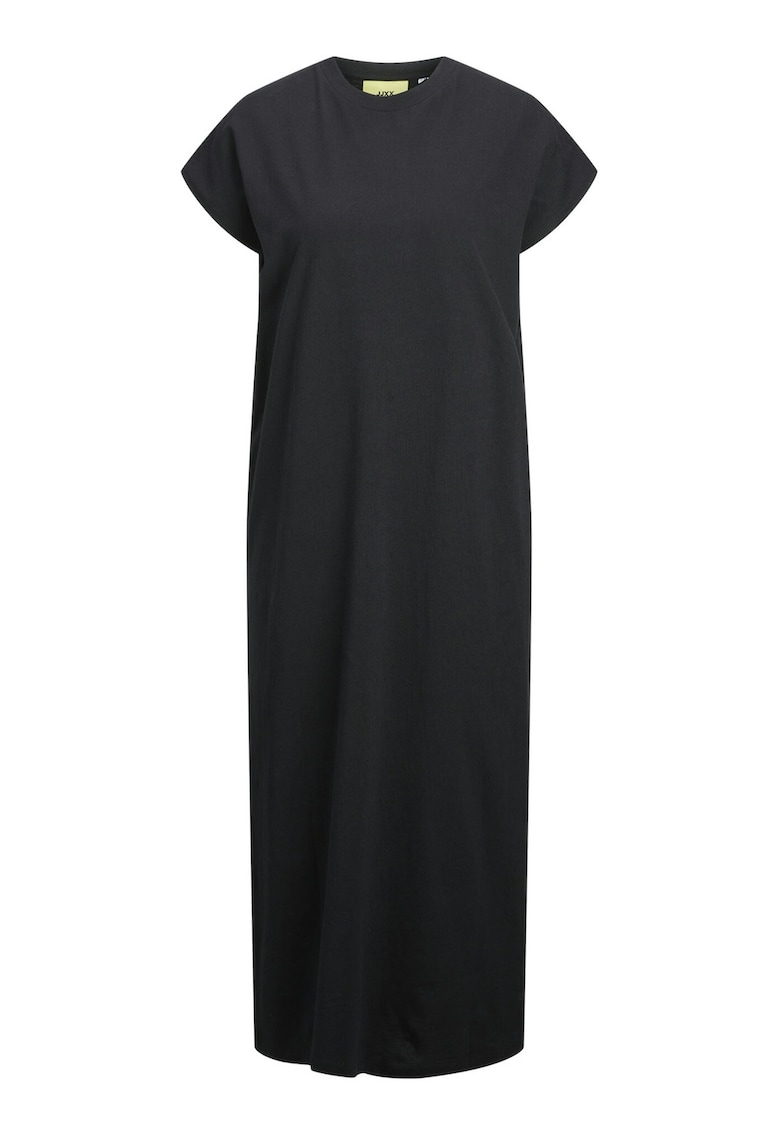 Rochie dama  12263240 - Bumbac organic - Negru - Negru