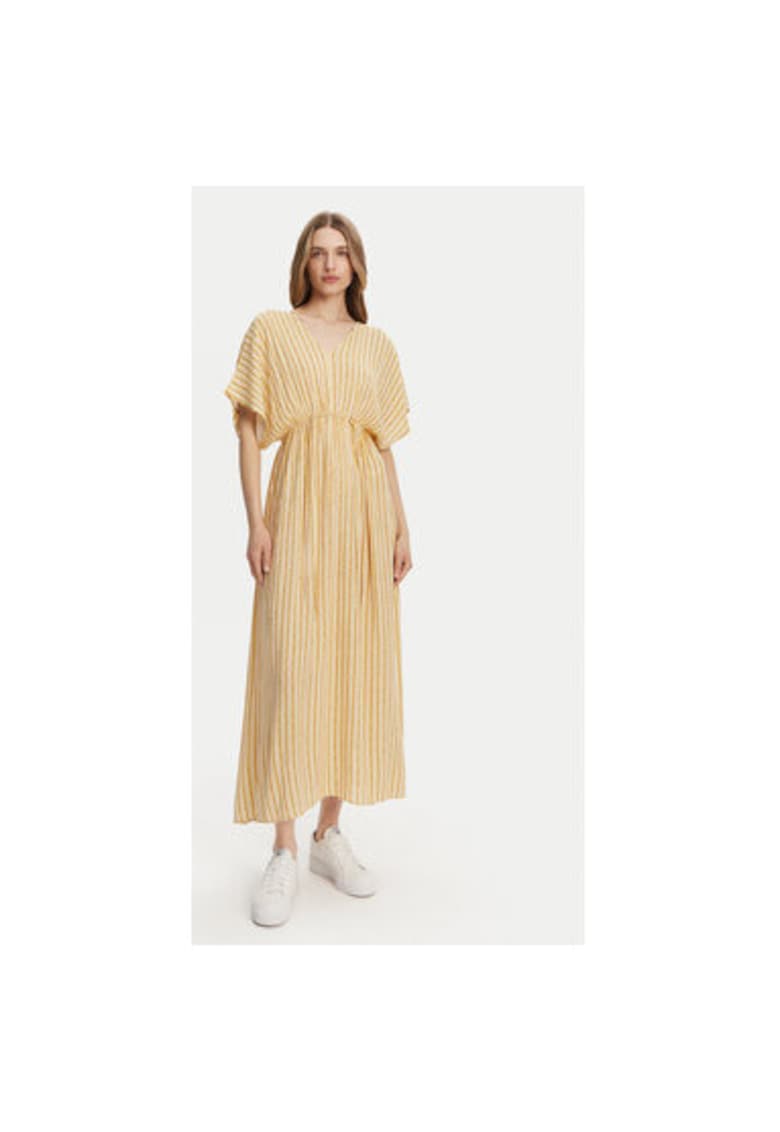 Rochie de vara dama  ERJWD03864 - Viscoza - Galben