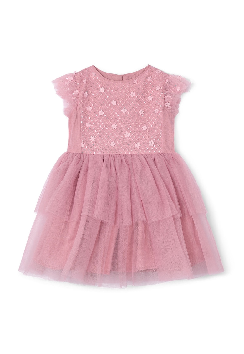 Rochie fete  3914 - Poliester - Roz - Roz