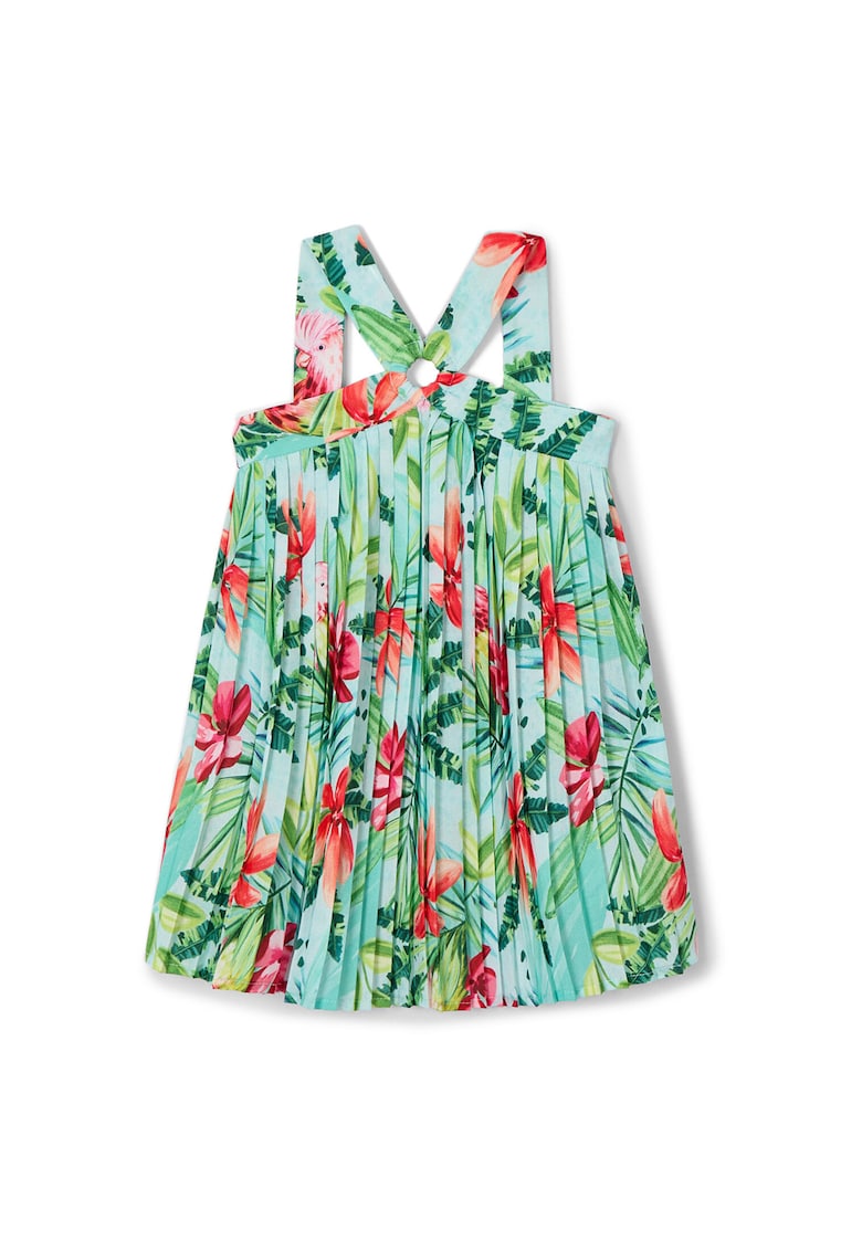 Rochie de vara fete  3934 - Poliester - Multicolor - Multicolor