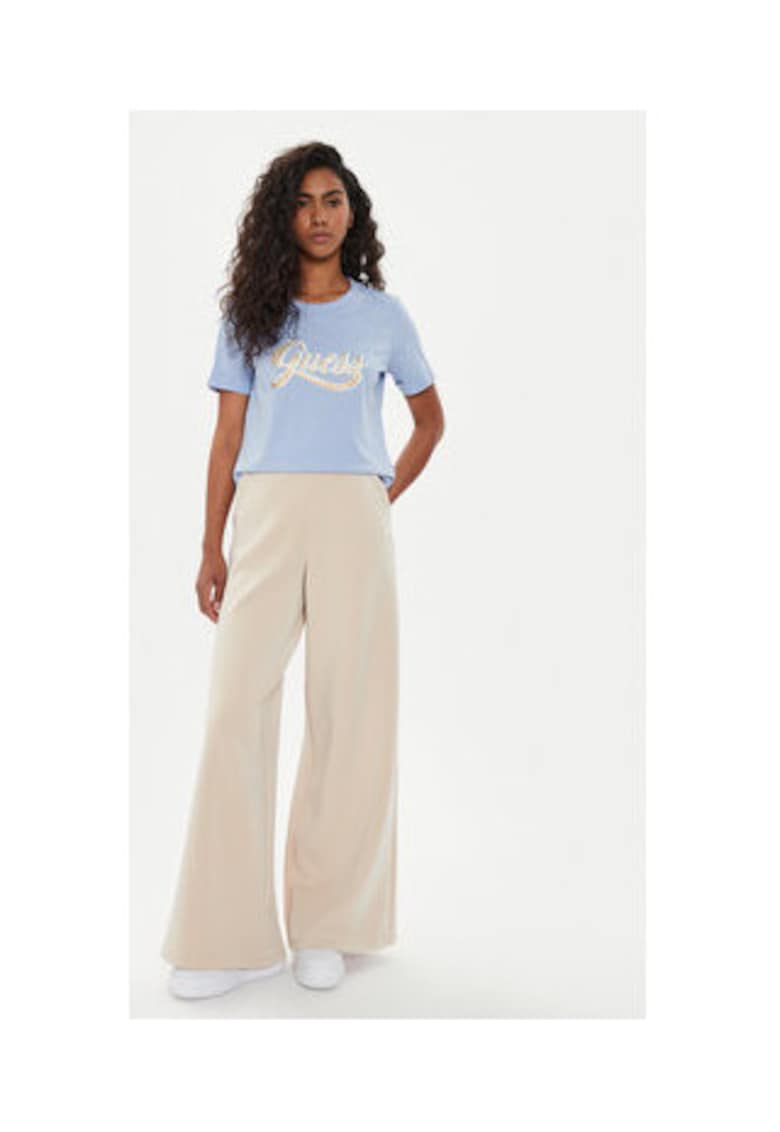 Pantaloni de trening cu croiala evazata