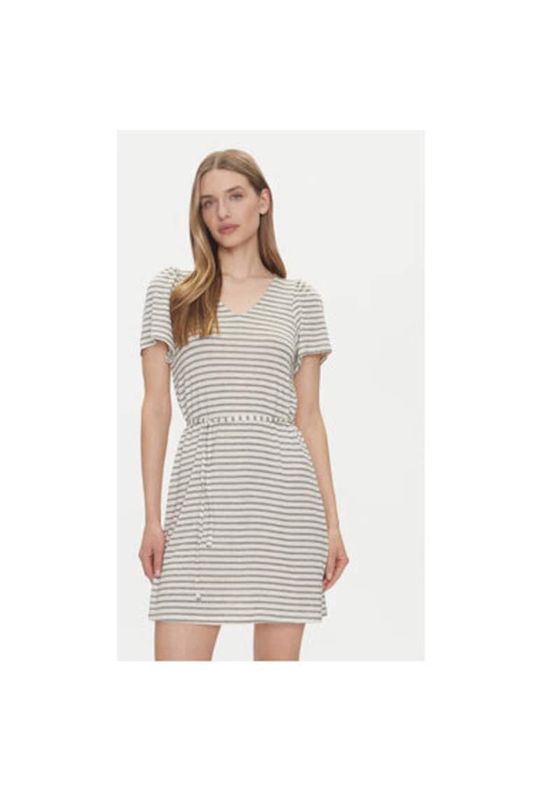 Rochie de vara dama  10325612 - Viscoza/Poliester reciclat - Bej - Bej
