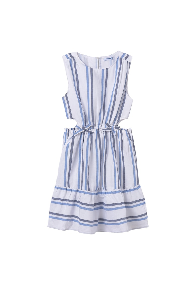 Rochie de vara fete  6982 - Bumbac/Lyocell - Ecru - Ecru