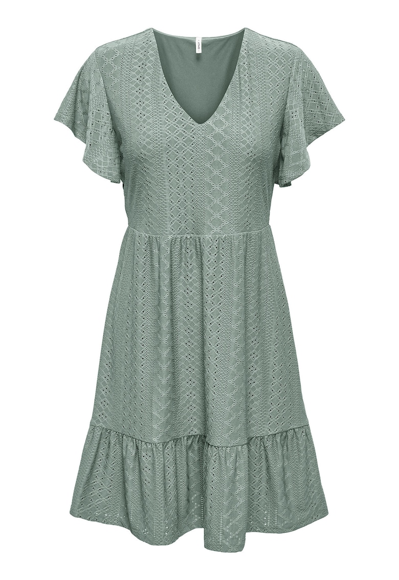 Rochie dama  15289687 - Poliester reciclat/Poliester - Verde - Verde