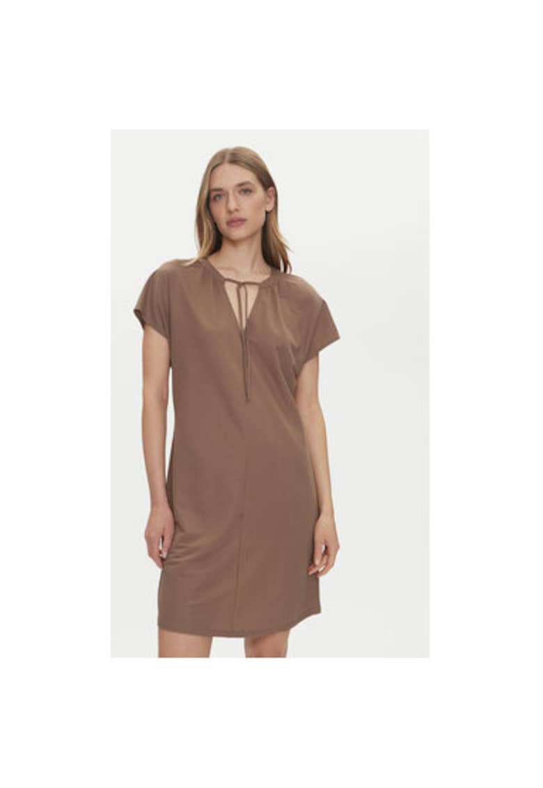Rochie dama  15351683 - Viscoza/Nylon - Maro - Maro