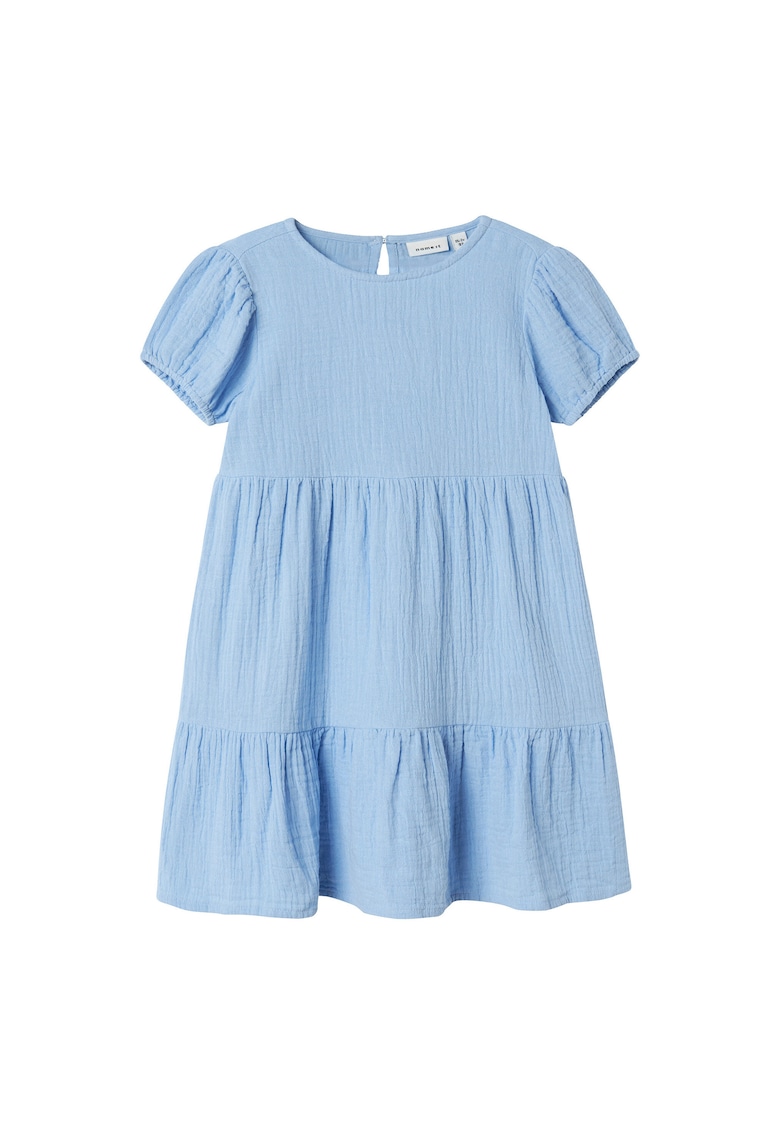 Rochie de vara fete  13240414 - Bumbac - Albastru deschis