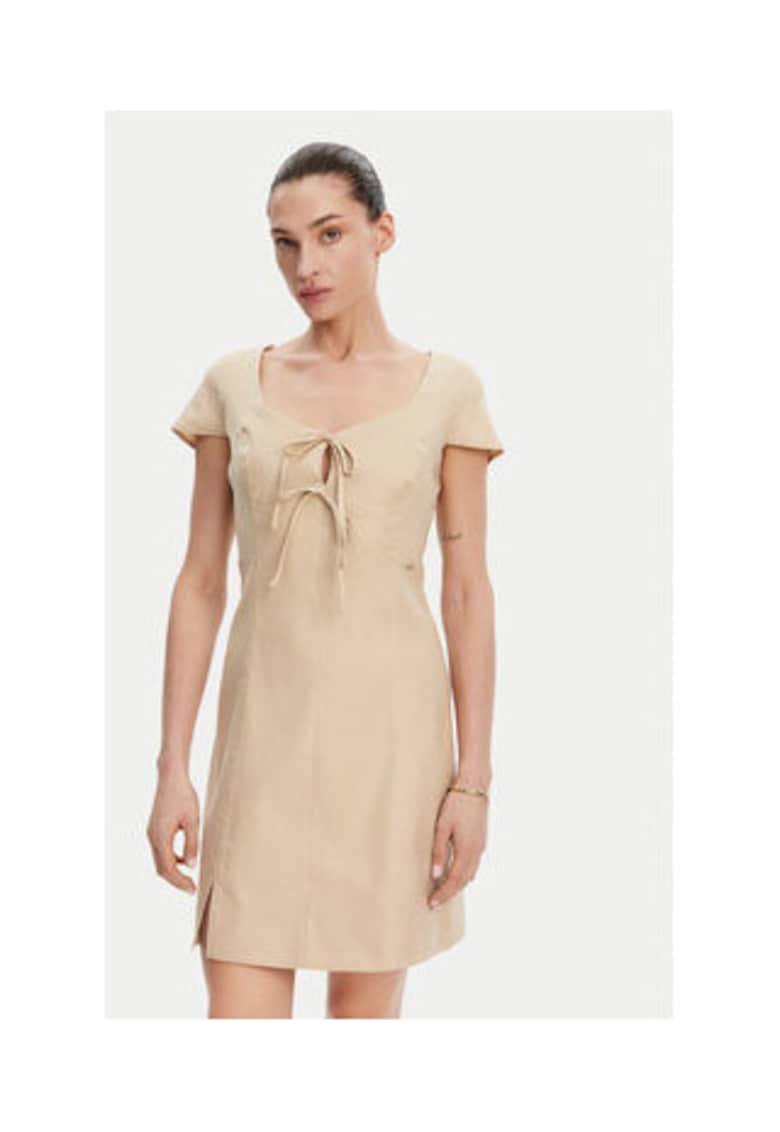 Rochie din amestec de in