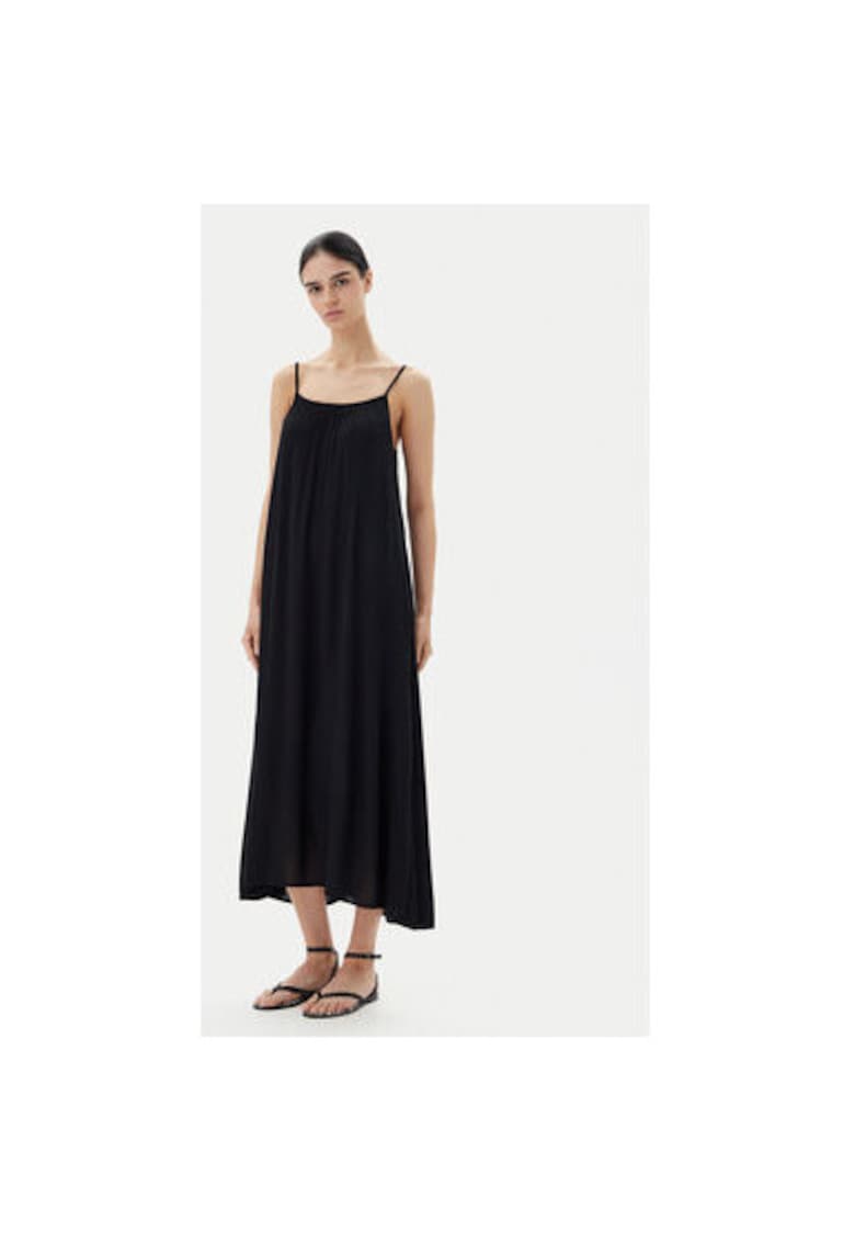 Rochie de vara dama  15344611 - Viscoza - Negru - Negru