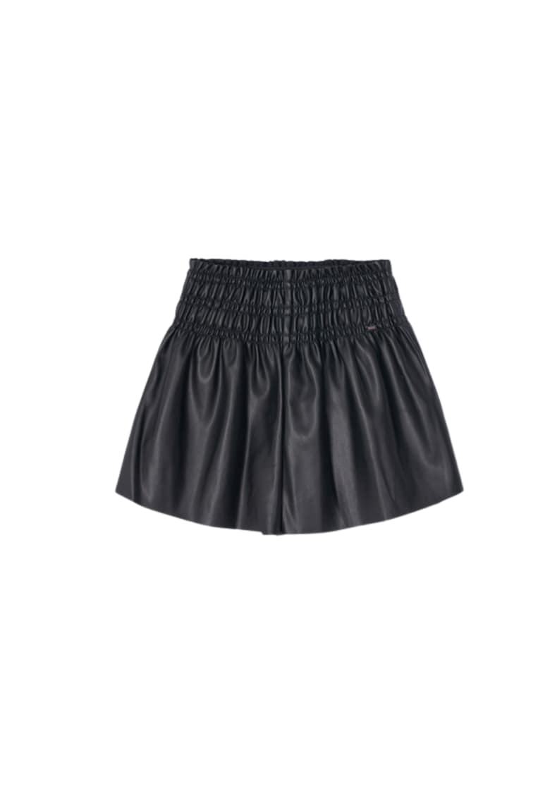Fusta pantaloni piele ecologica 770 - Negru