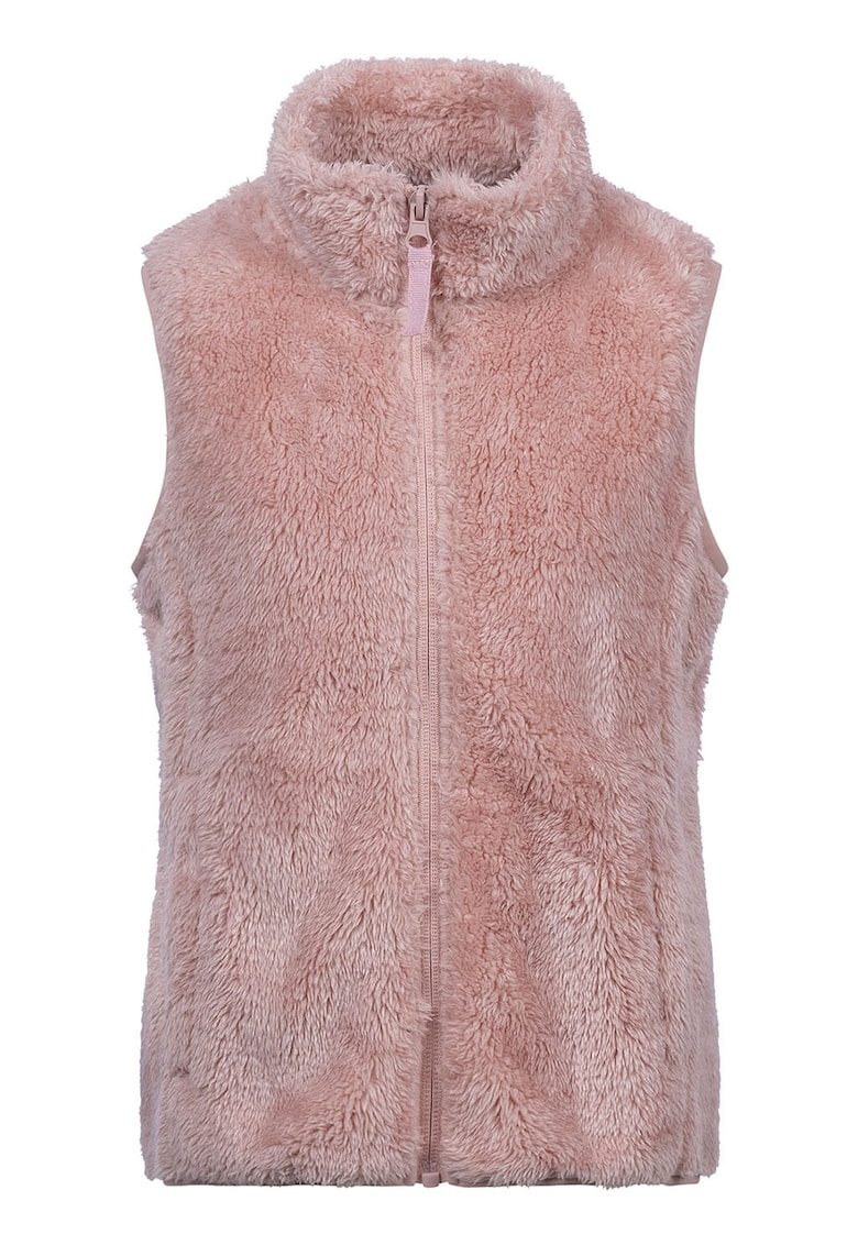 Vesta din fleece cu fermoar Porru - Piersica