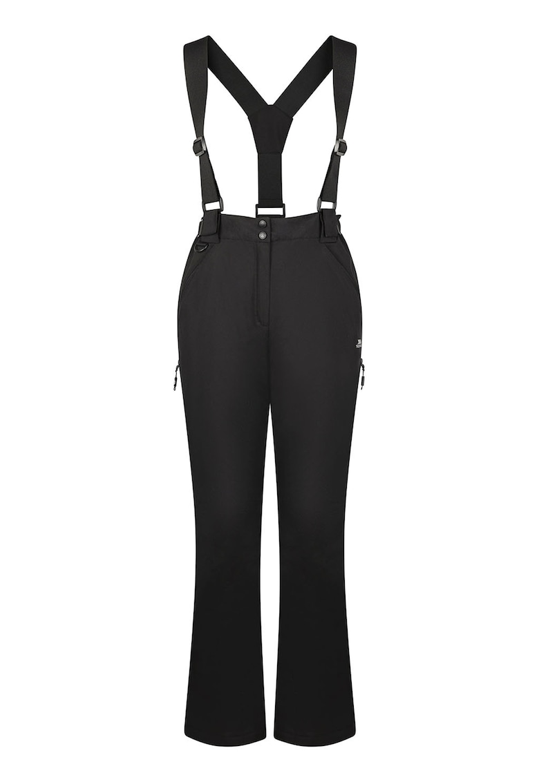 Pantaloni cu bretele pentru ski Jayne - Negru