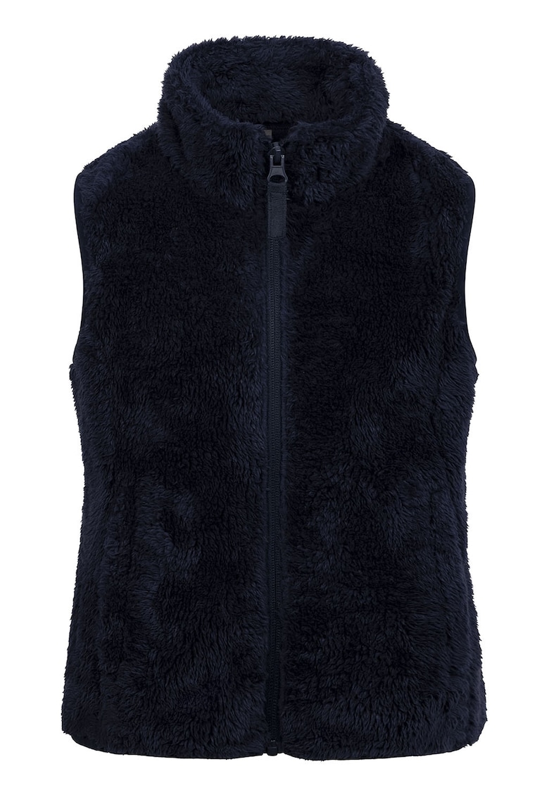 Vesta din fleece cu fermoar Porru - Bleumarin