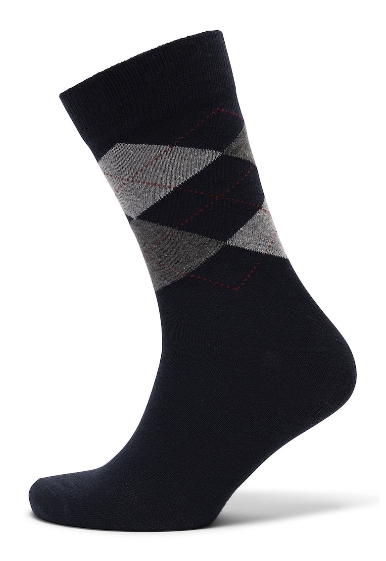 Set de sosete lungi pentru trekking Paden - 5 perechi - Negru/Gri/Bleumarin