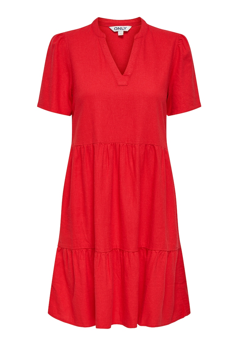 Oferte la Rochie de vara dama  15310970 - In/Viscoza - Rosu - Rosu