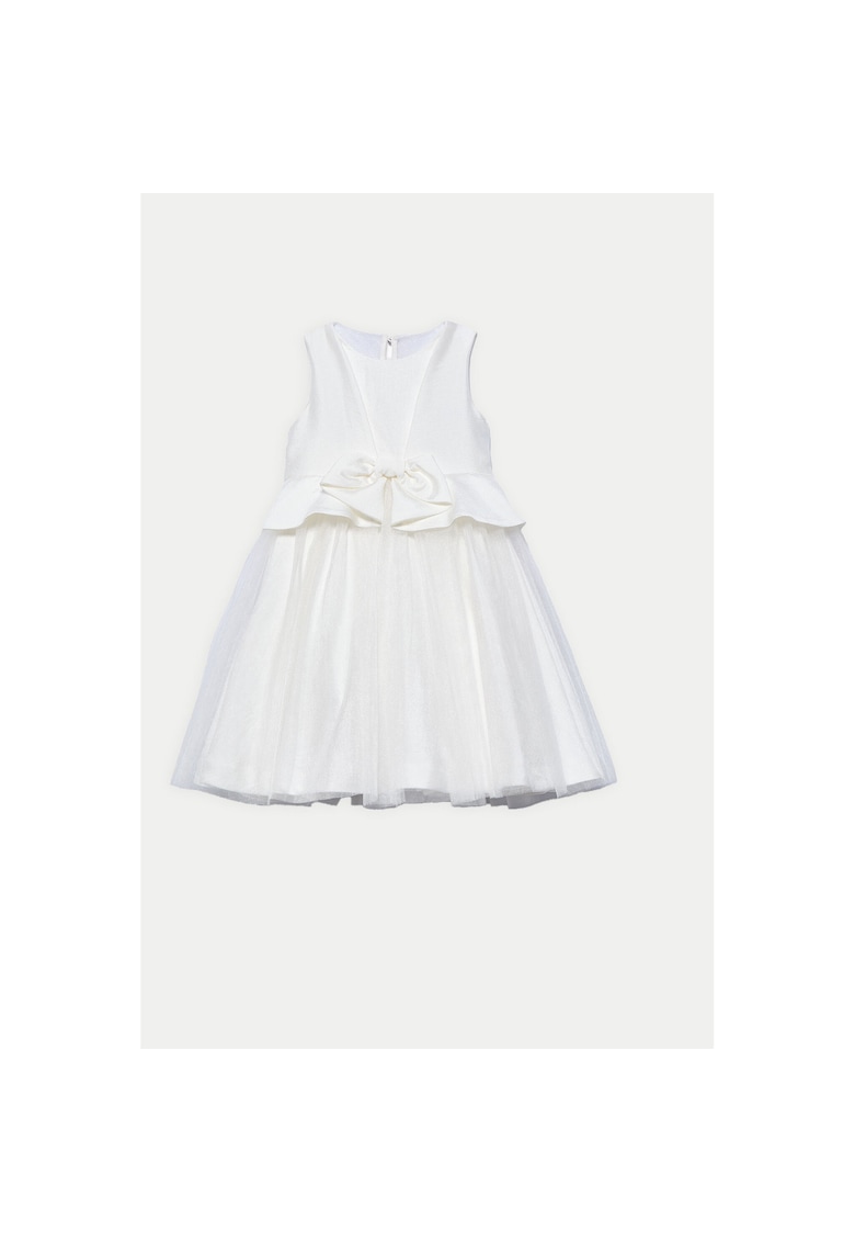Rochie fete Abel Lula - 5034 - Poliester/Poliamida - Alb